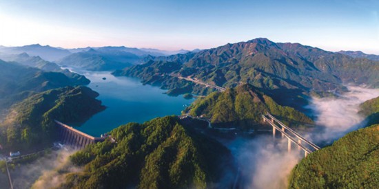 大別山風景道。六安市文旅局供圖