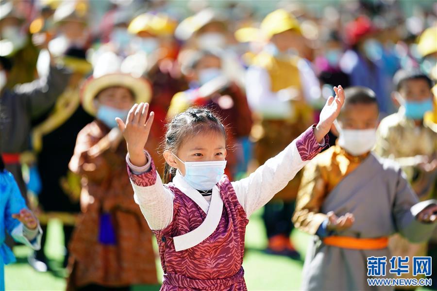 （新華網(wǎng)西藏頻道）（圖文互動）2500朵“向日葵”的綻放日(4)