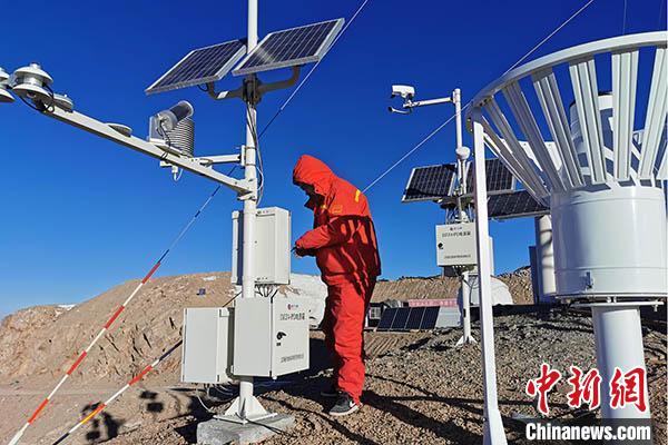 青海茫崖完成賽什騰山天文臺址GPS高空探測