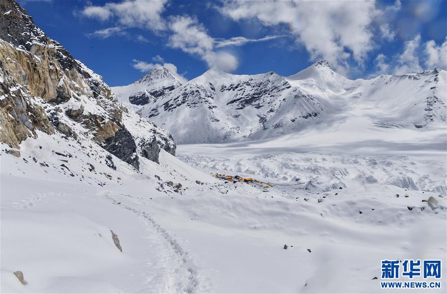 （2020珠峰高程測量）（7）冰雪世界的前進營地